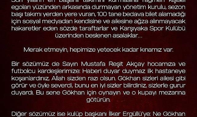 Nazım Torbaoğlu ve Tamer Ustaoğlu'ndan camiaya sert mesaj!