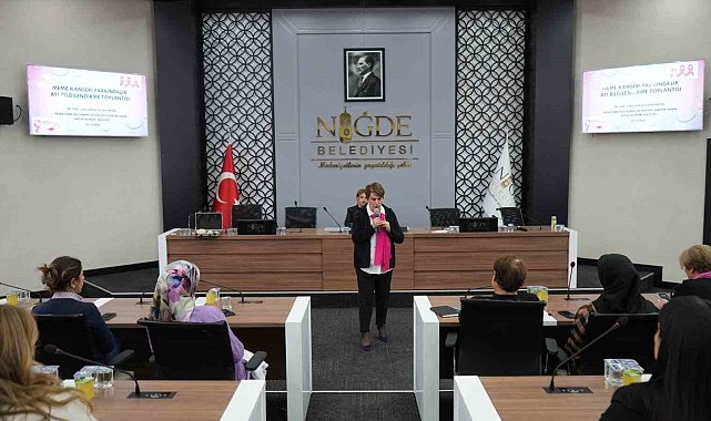 Niğde Belediyesi'nden kadın personele farkındalık eğitimi