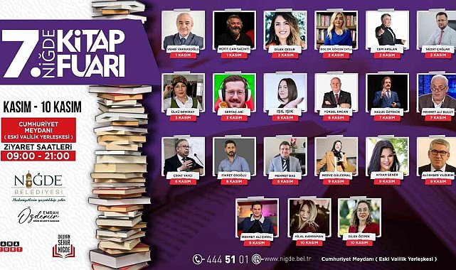 Niğde Kitap Fuarı Kapılarını Açıyor