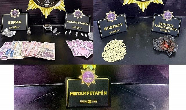 Niğde'de uyuşturucu operasyonu: 10 gözaltı