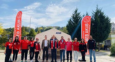 Öğrenciler afette yapması gerekenleri öğrendi