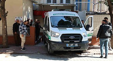 Öldürülen anne ve 2 kızının cenazesi alındı