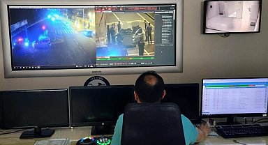 Önce KGYS kameralarına, sonra polise yakalandı