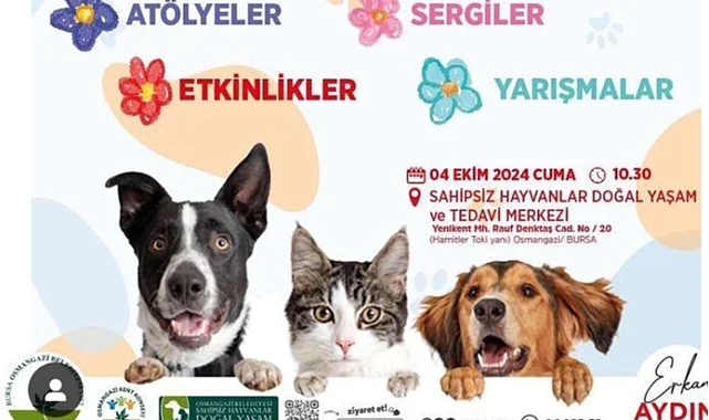 Osmangazi'de Dünya Hayvanları Koruma Günü'ne özel program