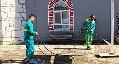 Osmangazi'deki camiler temizleniyor