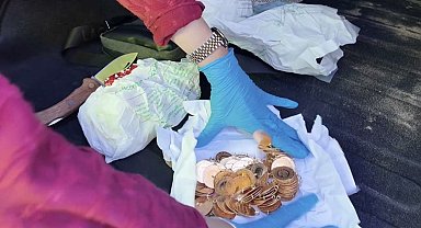 Osmaniye'de 6 milyon 500 bin TL değerinde izinsiz basılan altın yakalandı