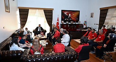 Osmaniye'de Teknofest'te başarılı olan öğrenciler ödüllendirildi