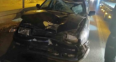 Otomobilin çarptığı güvenlik görevlisi hayatını kaybetti
