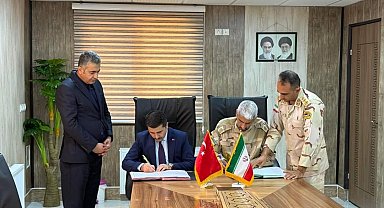 Özalplı yetkililer İran'da düzenlenen sınır güvenliği toplantısına katıldı