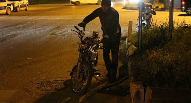 Polisin "dur" ihtarına uymadı, kaçarken ölümden döndü