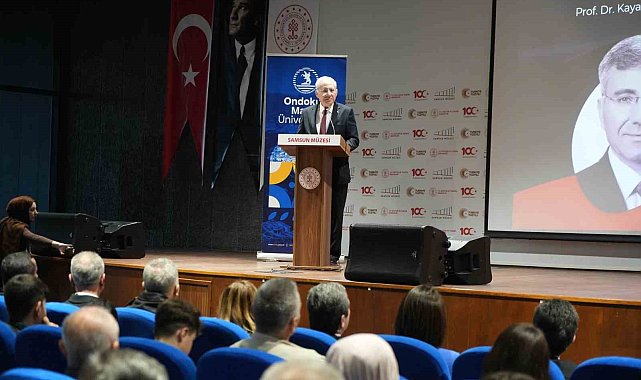 Prof. Dr. Çağlayan: "Gerileme ve çöküş sürecindeki Osmanlı Devleti yöneticileri ve aydınları için Cumhuriyet, yüzyıllık bir arayışın sonucu da denilebilir"