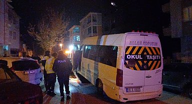 "Dur" ihtarına uymayan sürücünün minibüsü otıoparka çekildi: 45 bin lira ceza yazıldı