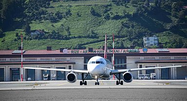 Rize-Artvin Havalimanına 2 yeni frekans