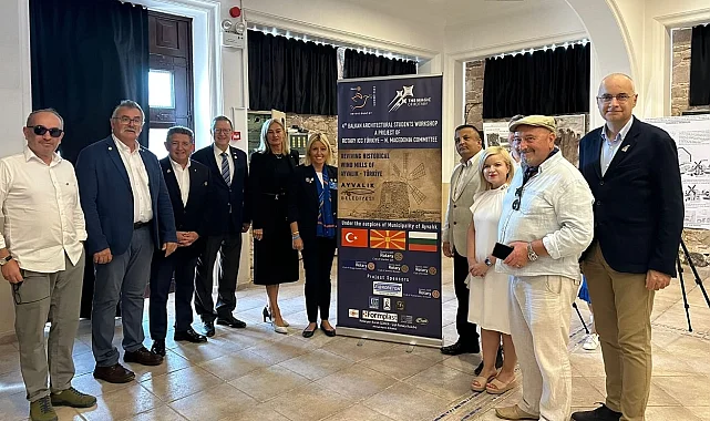 Rotary Balkan Mimarlık Öğrencileri Çalıştayı Ayvalık'ta yapıldı