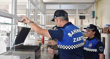 Şahinbey'de zabıta ekipleri kantinleri denetledi