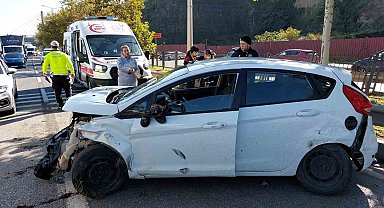 Samsun'da trafik kazası: 3 yaralı