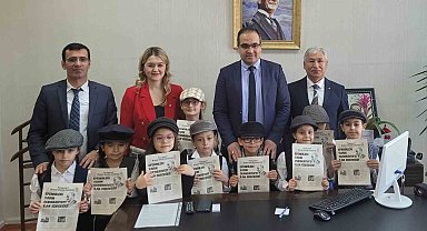 Sarıgöllü öğrenciler cumhuriyetin 101. yılına özel gazete çıkardı