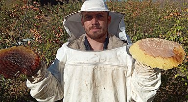 Sason'da sonbahar dönemi karakovan bal hasadı başladı