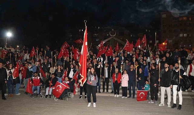 Siirt'te Cumhuriyet Bayramı'nın 101. yılı coşkuyla kutlanıyor
