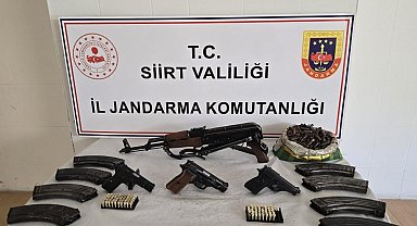 Siirt'te silah kaçakçılığı yapan 2 şüpheli yakalandı