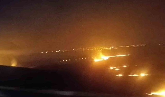 Siirt'teki anız yangını söndürüldü
