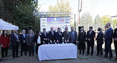 Simav İlçe Jandarma Komutanlığı yeni hizmet binasının temeli atıldı