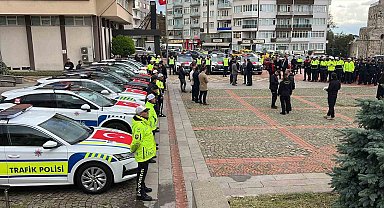 Sinop'ta emniyet ve jandarmaya hizmet aracı tahsisi