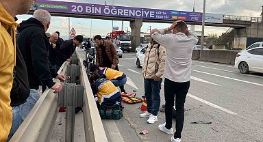 Tankerin sıkıştırdığı 16 yaşındaki elektrikli bisiklet sürücüsü hayatını kaybetti