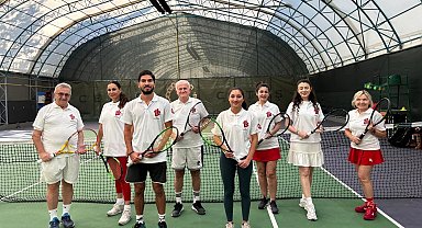 TBV tarafından düzenelenen 2. Cumhuriyet Tenis Turnuvası'sı başladı