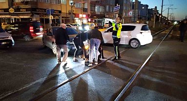 Tekirdağ'da hemzemin geçitte kaza: 1 yaralı