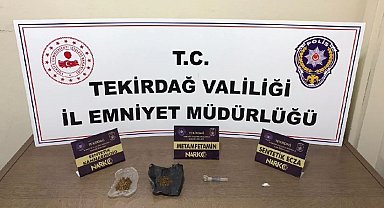 Tekirdağ'da narkotik operasyonları sürüyor