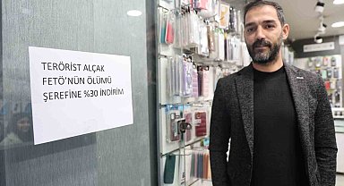 Terörist başı Gülen'in ölümü şerefine yüzde 30 indirim yaptı