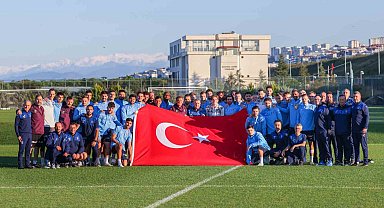 Trabzonspor, Fenerbahçe maçı hazırlıklarını sürdürdü