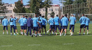 Trabzonspor, Göztepe maçı hazırlıklarını sürdürdü