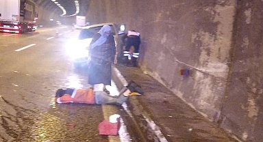 Tünelde feci kaza: 2 yaralı