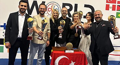 Türk kuaförleri İtalya'da dünya şampiyonu oldu