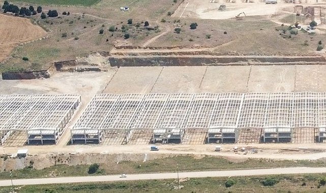 Türkiye'nin en büyük küçük sanayi sitesi havadan görüntülendi