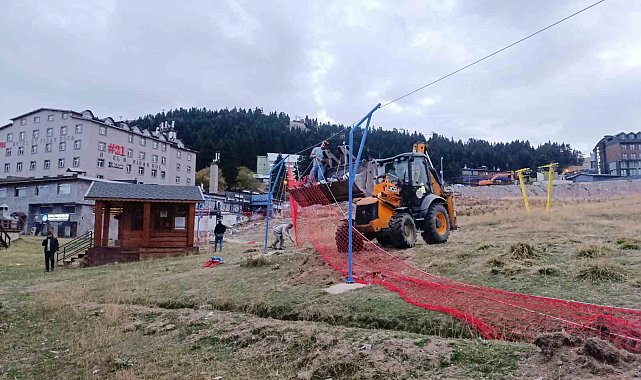 Uludağ Kayak Merkezi'nin pist güvenliğine Erciyes'ten destek
