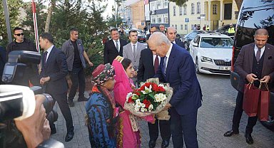 Vali Canbolat, TBMM Başkanı Kurtulmuş'u ağırladı