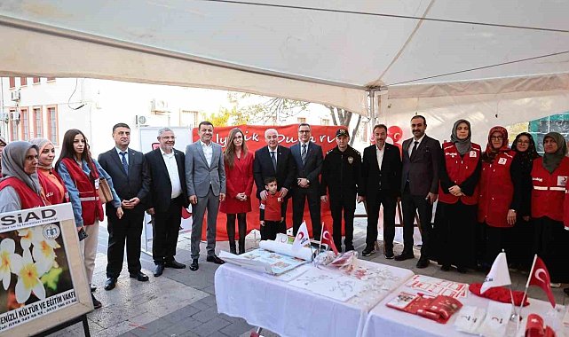 Vali Coşkun ve Başkan Çavuşoğlu kan bağışının önemine dikkat çekti