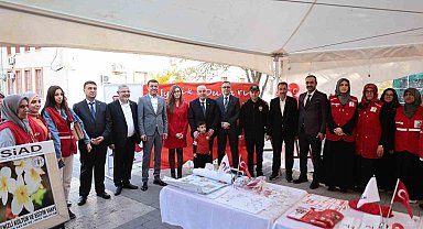 Vali Coşkun ve Başkan Çavuşoğlu kan bağışının önemine dikkat çekti