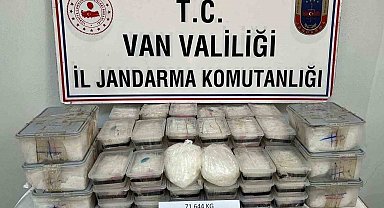 Van'da 71 kilo 629 gram metamfetamin ele geçirildi