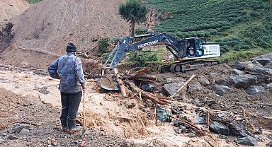 Yağmur dindi, risk azaldı, çalışmalar hız kazandı