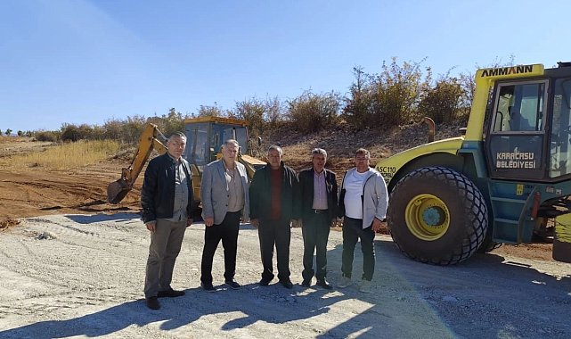 Yaykın Su Tutma Göleti'nde çalışmalar devam ediyor