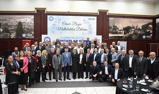 Yıldırım'da muhtarlar buluştu