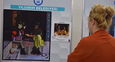 Yıldırım'da Resm-i Mekan Sergisi açıldı
