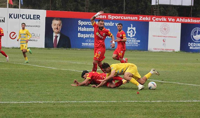 Ziraat Türkiye Kupası: Belediye Derincespor: 0 - Tire 2021 FK: 1