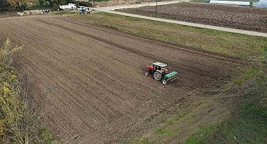 16 dönüme ekim yapıldı