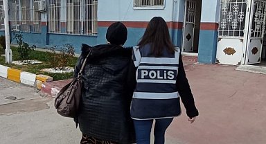 22 ayrı suçtan aranan kadın yakalandı