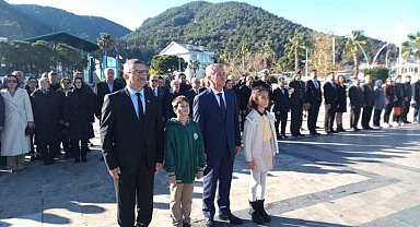 24 Kasım Öğretmenler Günü Fethiye'de kutlandı